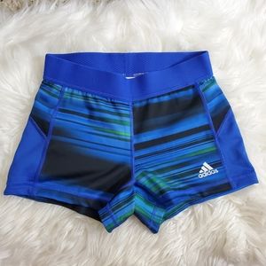 Adidas Compression Spandex Athletic Techfit Shorts